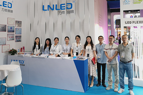 lnled attended the guangzhou international lighting exhibition
