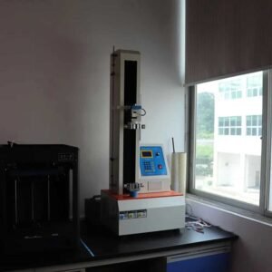 Microcomputer tensile testing machine 1